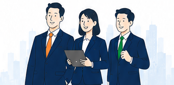 営業チームのイメージ